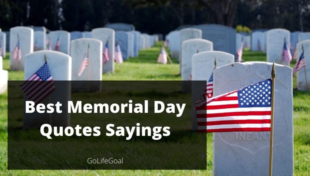 Best Memorial Day Quotes Sayings