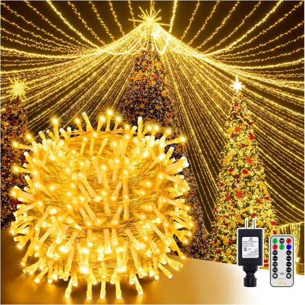 Christmas Lights Outdoor 800LED 262FT